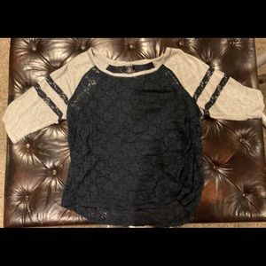 Torrid lacy shirt plus size 3X